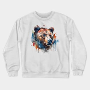 Sweet Brown Bear Crewneck Sweatshirt